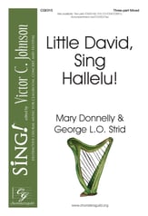 Little David, Sing Hallelu! Three-Part Mixed choral sheet music cover